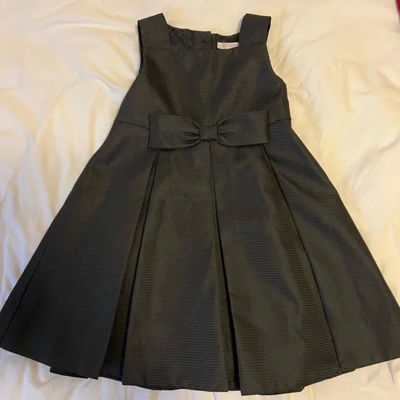 janie and jack black dress Girls Cream and Black Janie and Jack dress, Size 4